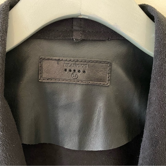 Black Faux Leather Jacket - Picture 3 of 4